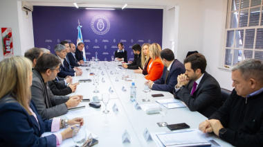 Por la visita del Papa, la Provincia participó de una reunión con autoridades nacionales