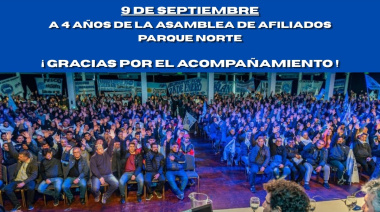 Aveiro agradeció a las y los trabajadores por el respaldo en Parque Norte: "Hicimos historia juntos”