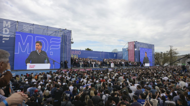 Kicillof: “Cuenten conmigo para que el año que viene la Argentina tenga una alternativa que termine con este modelo y empiece una etapa distinta”