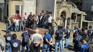 La UOM Seccional Capital homenajeó a Rucci