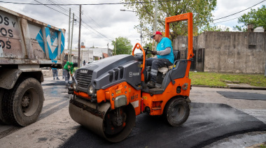Avanzan las obras del Plan de Pavimentación