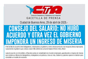 El Gobierno volverá a fijar por Decreto la suba del Salario Mínimo, Vital y Móvil