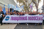 Ana Ruggiero en la marcha que unificó luchas: "Movilizamos para dejar de ser la variable de ajuste"