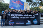 UNDAV: la Mesa Gremial Interclaustro fue parte de la marcha de antorchas