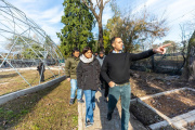 Julián Álvarez y la ministra Daniela Vilar recorrieron las nuevas obras en el Parque Ambiental de Lanús