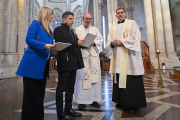 Kicillof participó del Tedeum en la Catedral de La Plata