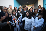 Kicillof inauguró el nuevo edificio de la Escuela de Educación Especial 536