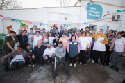 Kicillof visitó un espacio de inclusión laboral para personas con discapacidad en Luján