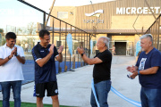 SECLA inauguró canchas de pádel en el anexo al Polideportivo Lionel Messi