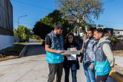 La gestión lanusense abrió la calle Liniers en su intersección con Darragueira