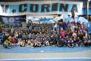 Magdalena Sierra inauguró obras en un club y en un polideportivo municipal de Villa Corina