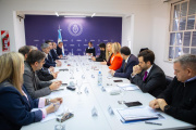 Por la visita del Papa, la Provincia participó de una reunión con autoridades nacionales