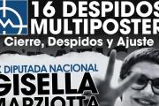 La Federación Gráfica cruza a Marziotta por los despidos en Multiposter