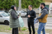 Julián Álvarez recorrió las obras de pavimentación que se realizaron con fondos municipales
