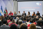 Julián Álvarez encabezó la tercera jornada de emergencias "Lanús se prepara"